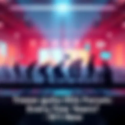 A graphic showing the growth and changes of a popular online forum over the years, with icons representing different topics of discussion.