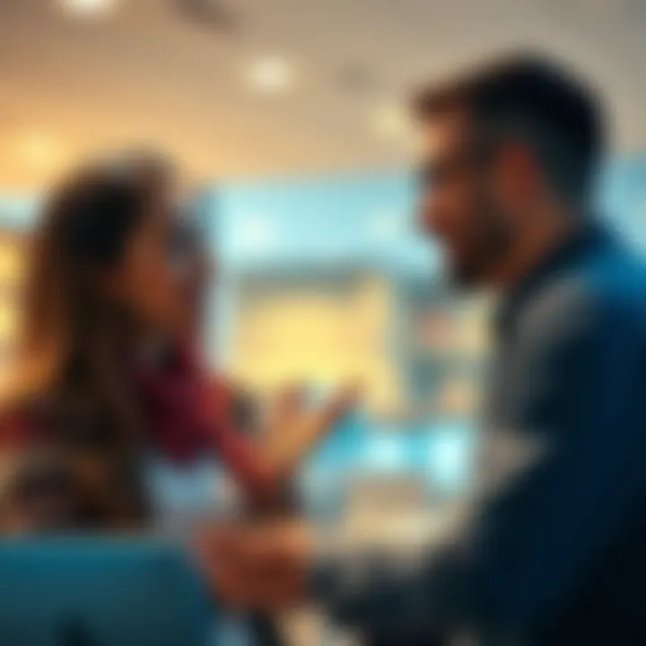 Two friends talking about unrealistic investment profits, with one expressing interest in daily returns