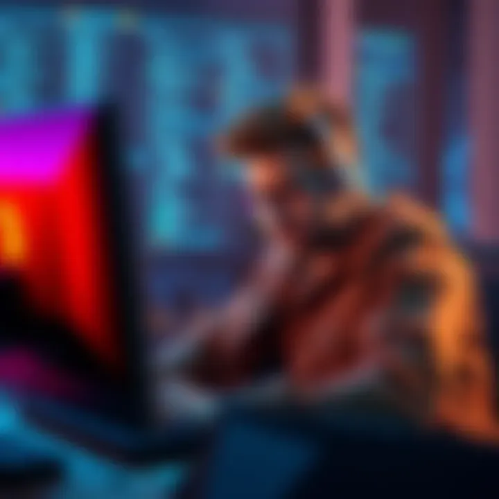 User looking frustrated while trying to access locked Kraken account on computer