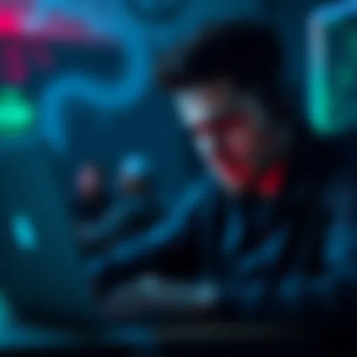 A person looking disappointed while closing a laptop, with a Kraken logo visible on the screen, representing frustration over delayed tax forms.