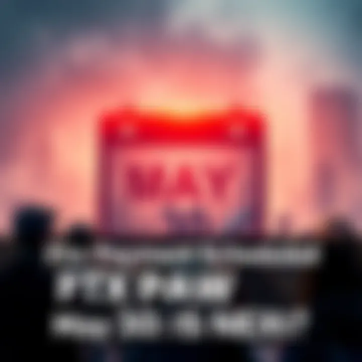 A calendar marking May 30, indicating upcoming Ftx payment distribution dates, with concerned people discussing payment issues.