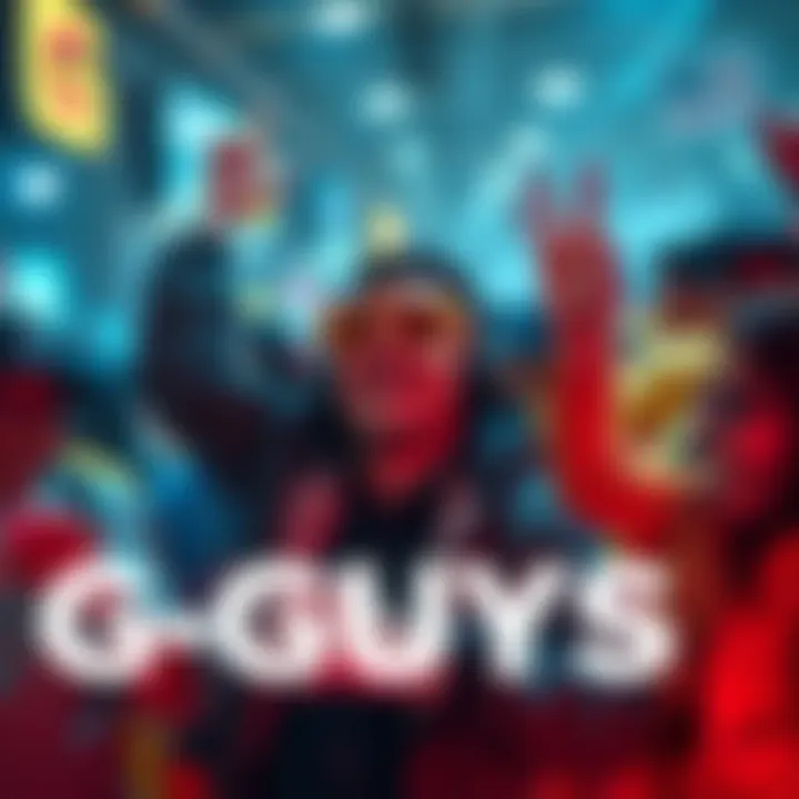 People engaging with G-Guys trend on social media platforms, showing excitement and interest.