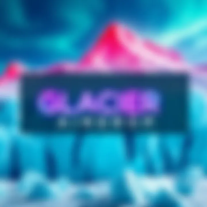 Glacier Airdrop Announcement A vibrant graphic showing digital assets with a snowy glacier background, symbolizing the Glacier airdrop event