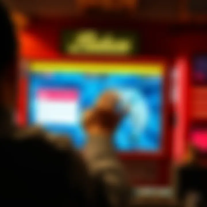 Glitch in Fishing Game A player frustrated by glitches on a fishing game screen showing error messages and distorted graphics