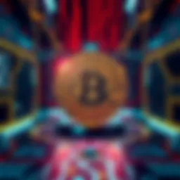 Google Quantum Hacking Bitcoin Illustration showing a quantum computer working to break Bitcoin's encryption, highlighting security concerns with cryptocurrency.