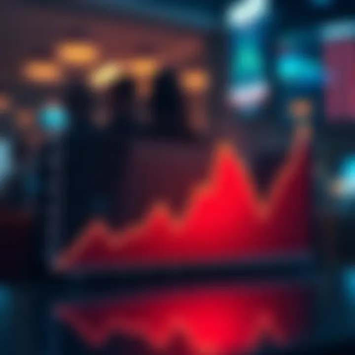 A chart showing a steady upward trend despite occasional dips, illustrating long-term growth potential for investors.