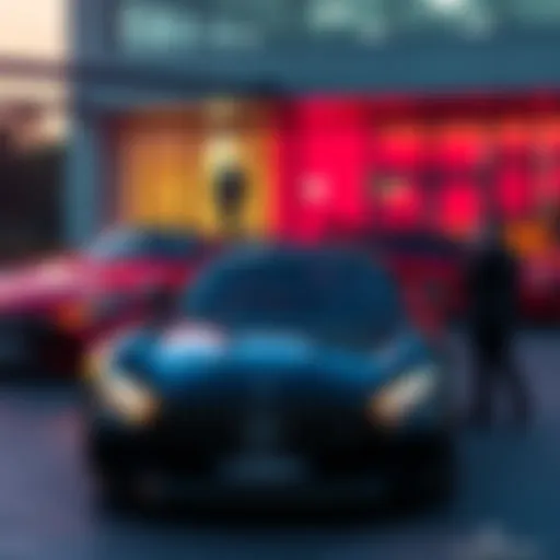 High-profile visitors at Hashgraph office Luxury cars and suited individuals at the Hashgraph office in Richardson, Texas