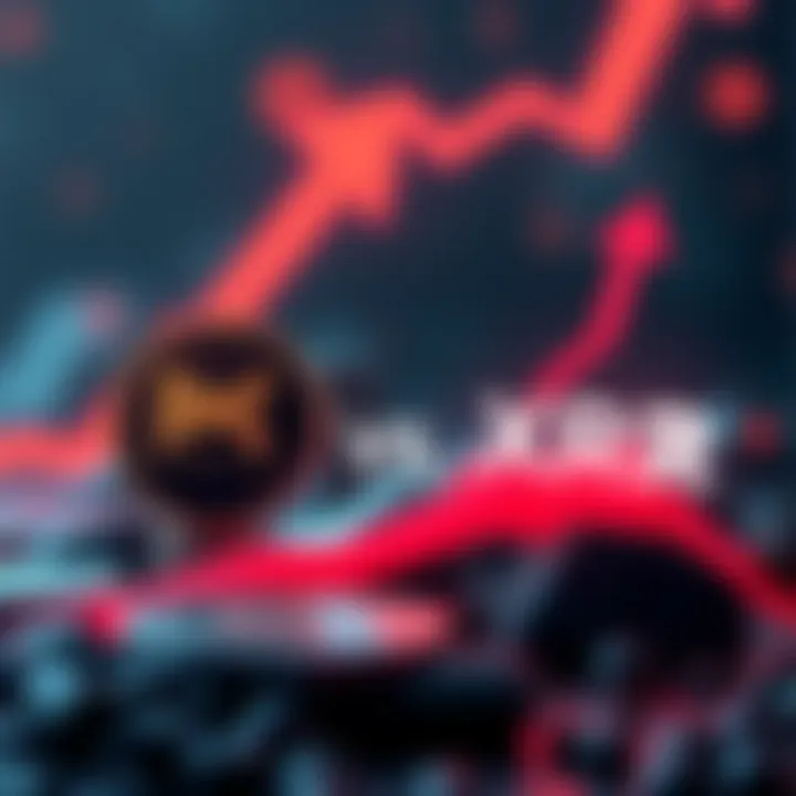 A graphic showing the logos of HBAR and XRP with upward arrows symbolizing investment growth.