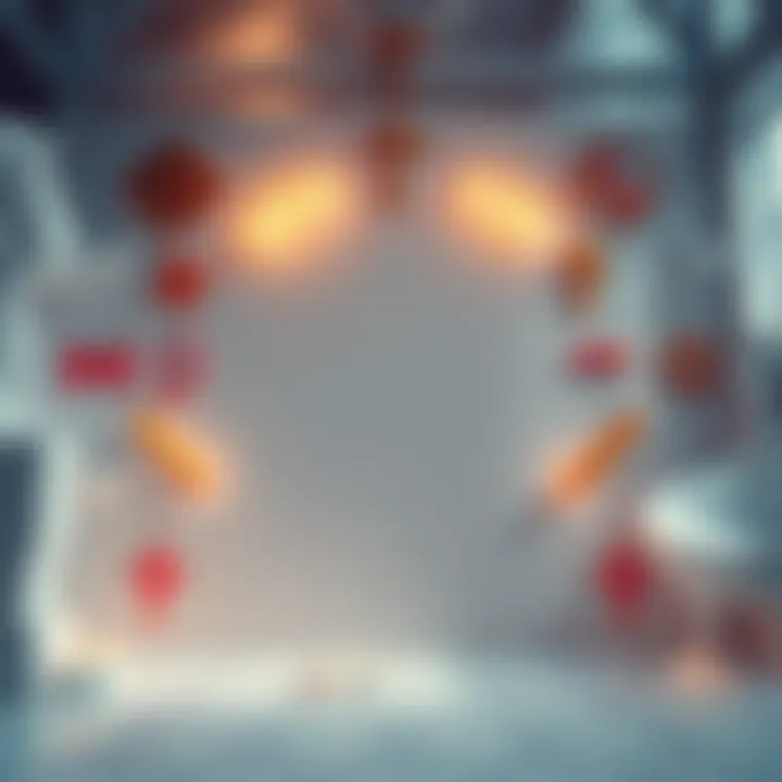 A blank space surrounded by various holy symbols inviting people to fill in the phrase 'Holy ___' with interpretations