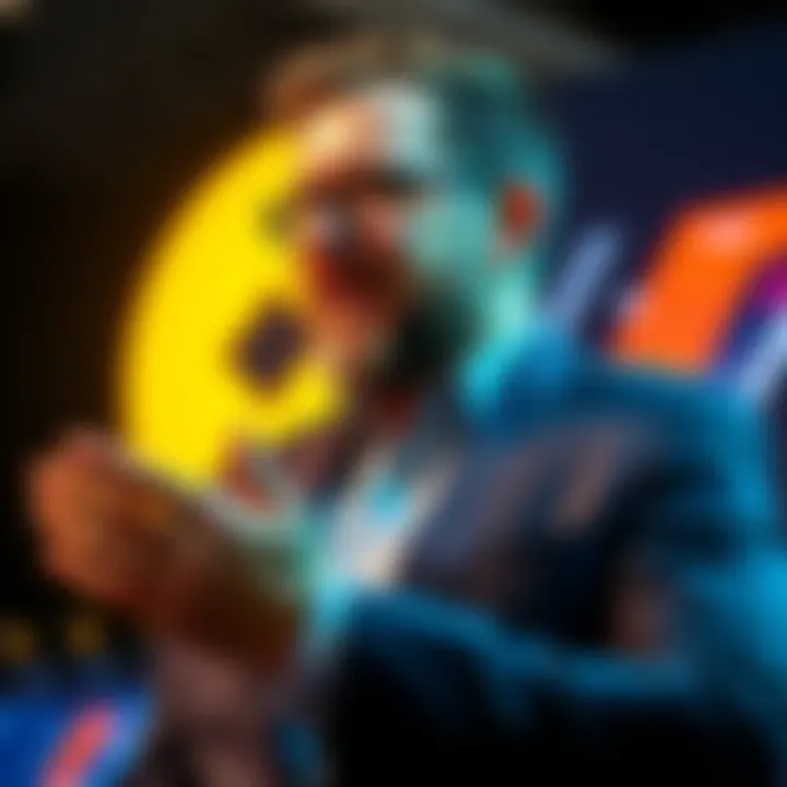 Charles Hoskinson and Binance logo representing partnership in cryptocurrency