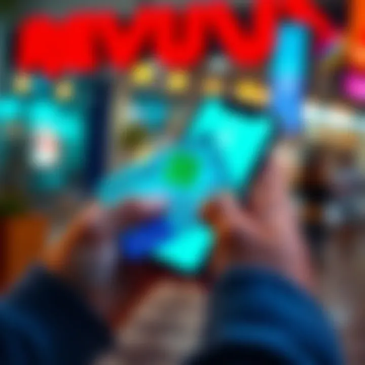 Indian Forex Card and Revolut A person holding an Indian forex card with a smartphone displaying the Revolut app, symbolizing digital payments in Ireland.