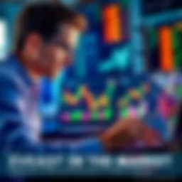 A person reviewing financial charts and graphs on a laptop with a thoughtful expression, considering investment options.