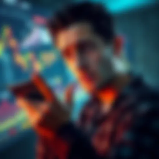 A worried person looking at financial charts, reflecting concerns about investing in STRC and potential losses.