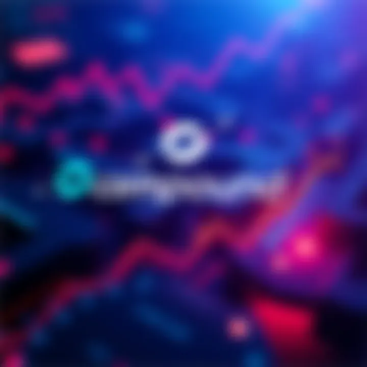 A graphic showing the Compound logo with upward arrows indicating growth and potential in the DeFi space.