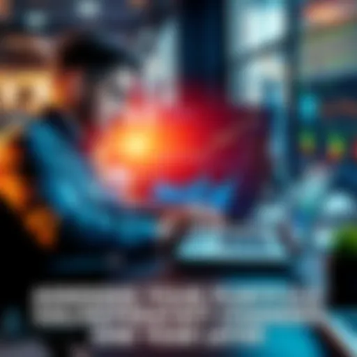 A person analyzing financial charts and graphs on a laptop, reflecting on investment performance over the past year.