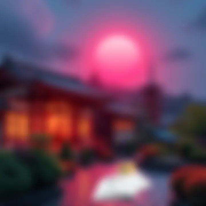 A visual representation of Japan's new cryptocurrency tax policy, featuring a traditional Japanese landscape with digital currency symbols and a tax document.