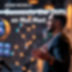 Jesse Michels engaging viewers with interconnected ideas in a video