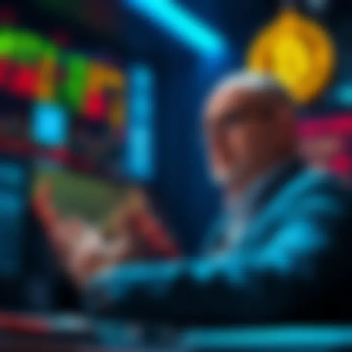 Finance expert Jim Cramer talking about future trends in the cryptocurrency market