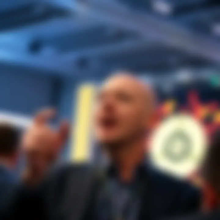 Joseph Lubin warns about AI control by major tech companies during a conference presentation