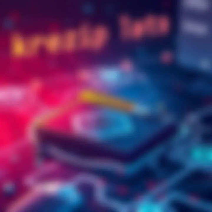 Illustration showing a digital transaction being intercepted, with a freeze symbol over a wallet to signify asset protection and fraud prevention.