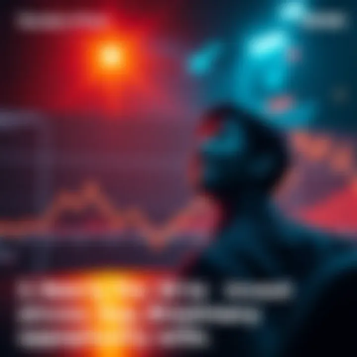 Kendu's Brand Growth Graph showing Kendu's price increase with a person looking at it excitedly, symbolizing investment opportunity