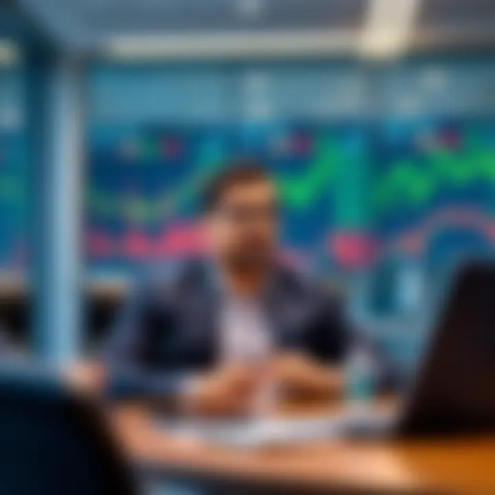 Arjun Sethi, co-CEO of Kraken, talks about the partnership with Nasdaq for 24/7 trading in a conference room with financial charts in the background.