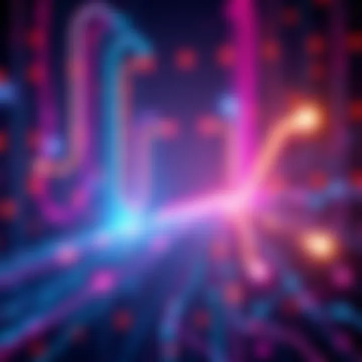 A graphic showing various Layer 2 solutions improving blockchain performance, with interconnected nodes and arrows indicating growth and flexibility.