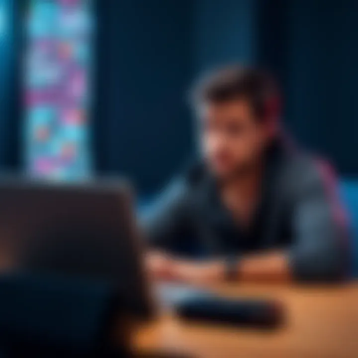 A person looks confused while setting up their Ledger wallet with a laptop and device in front of them