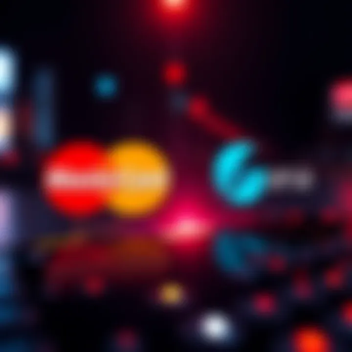 Graphic showing Mastercard logo alongside Solana logo, symbolizing their new partnership.