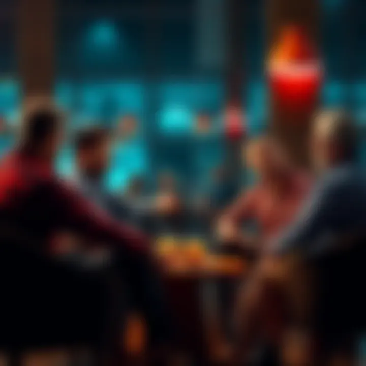 A group of men sitting in a casual setting, engaged in an open conversation about their desires in relationships and life.