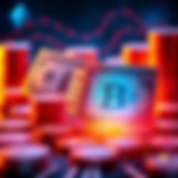 A graphic showing dollars transforming into a digital currency symbol, representing Meta's new USDC payment system for creators.