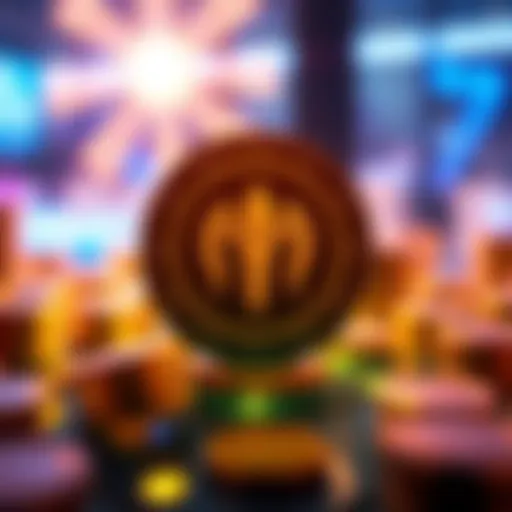 Visual representation of MintCraft platform showing token creation with credit card payments