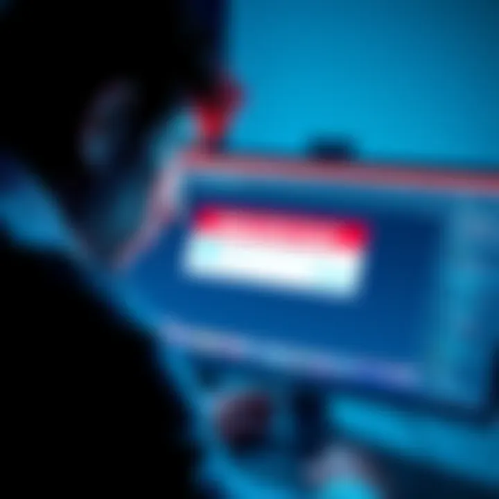 A person looking frustrated at a computer screen showing a 'Device Not Found' error for a Monero wallet on a Ledger device.