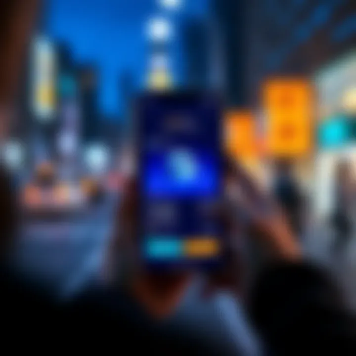 User showing a phone screen with MoonPay app displaying a Bitcoin purchase with zero fees