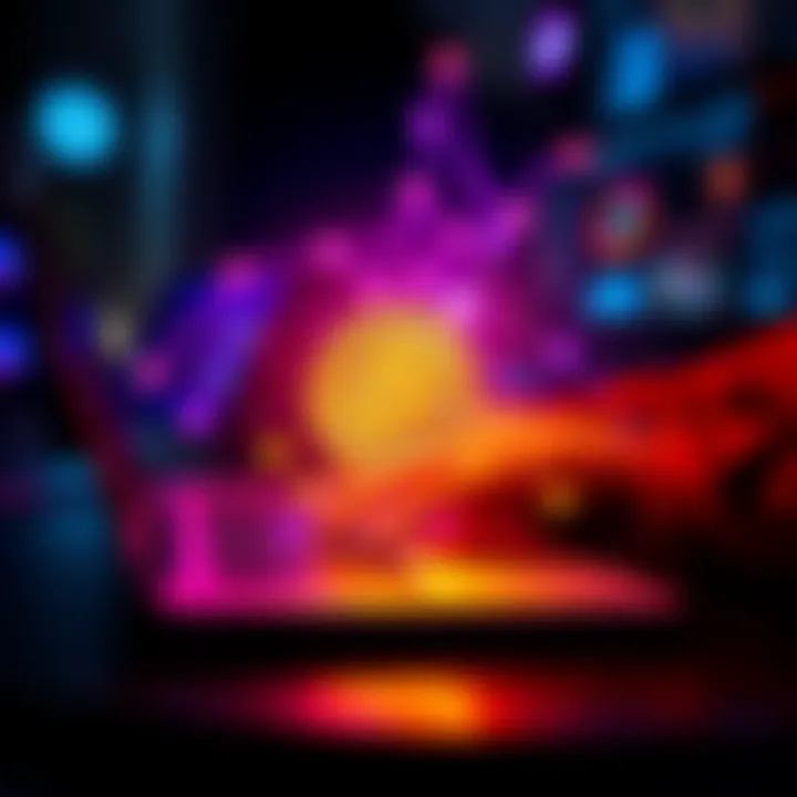 Moving Bitcoin Between Wallets A person transferring Bitcoin between digital wallets on a laptop, highlighting security and simplicity in transactions.