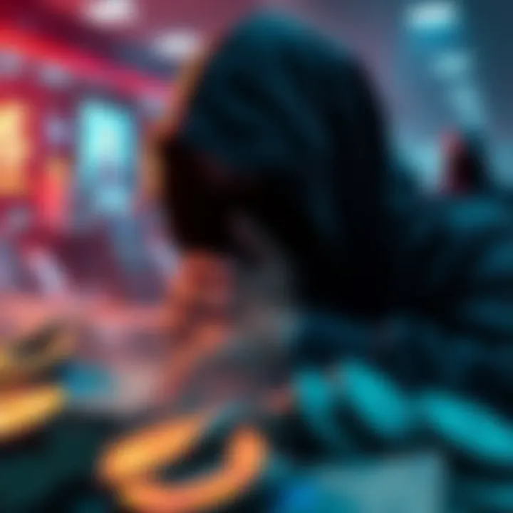 A faceless group purchasing Ether with large amounts of cash, raising questions in the cryptocurrency market.