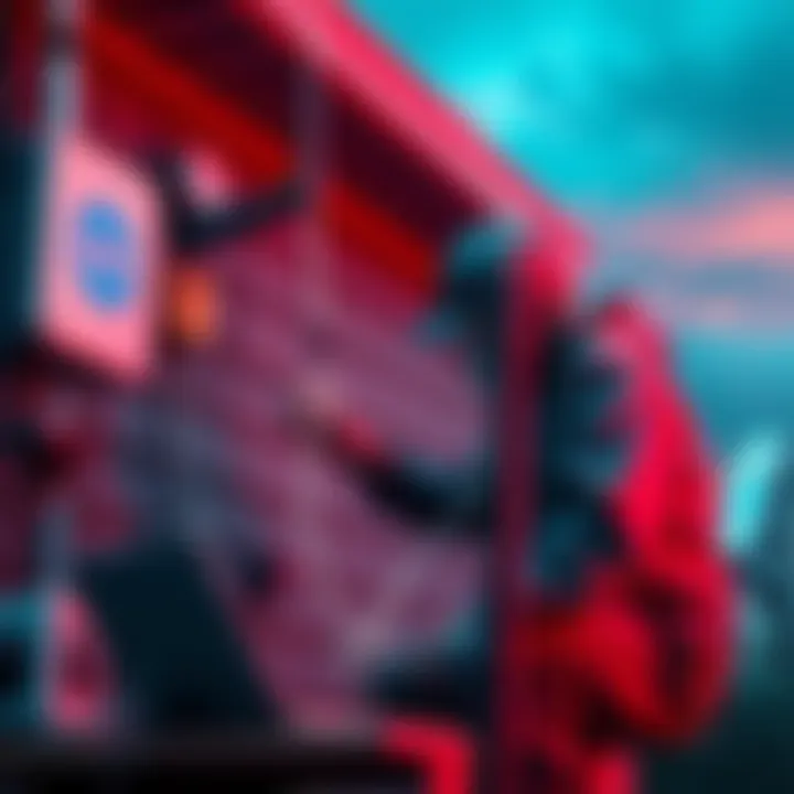 A person troubleshooting a Nebra outdoor antenna, checking connections and wires for packet transfer issues, with a laptop nearby for internet diagnostics.