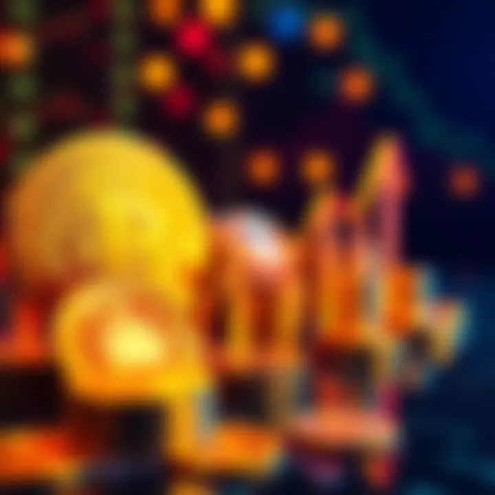 New Crypto Coins for Investment A visual representation of new cryptocurrency coins with a graph showing upward trends, symbolizing potential gains in 2026.