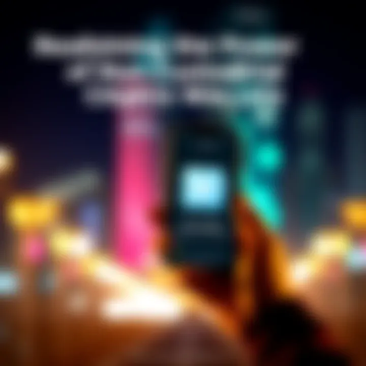 Non-Custodial Crypto Wallets Concept A person holding a smartphone showing a non-custodial crypto wallet app with a seed phrase on the screen
