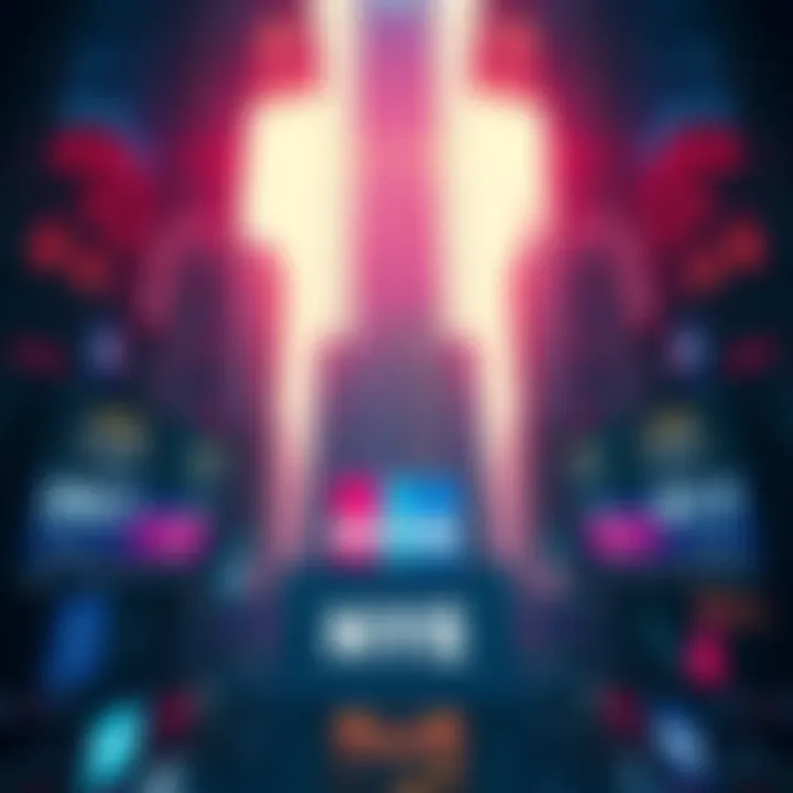 NYSE Tokenization Platform Visual representation of the NYSE tokenization platform showcasing 24/7 trading of stocks with blockchain elements