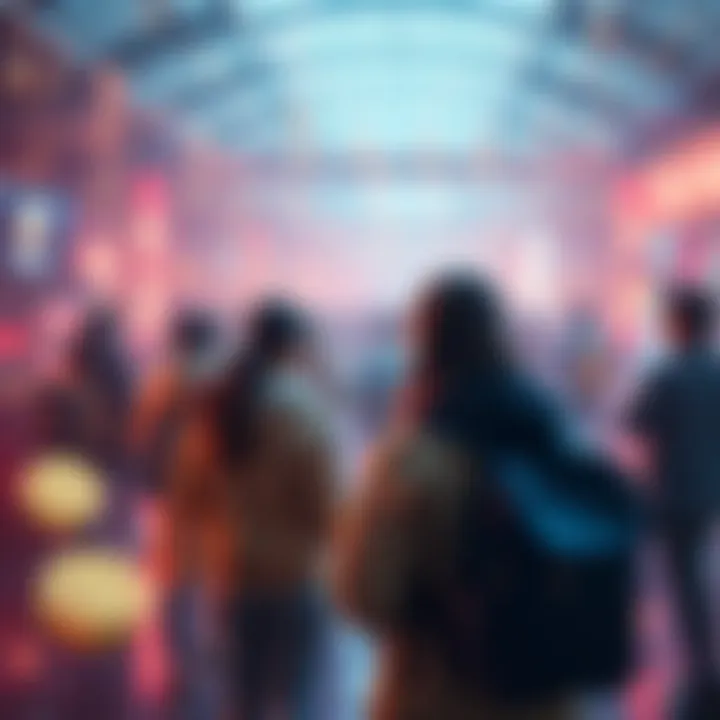 A visual representation of students accessing onchain loans, showcasing a digital interface with symbols of finance and education, highlighting the connection between decentralized finance and learning.