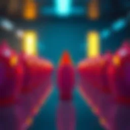 A group of similar objects with one distinct item that looks different from the rest, highlighting uniqueness.