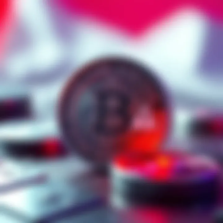 A graphic showing a digital currency symbol with a warning sign, indicating new reporting rules for crypto transactions in Paraguay.