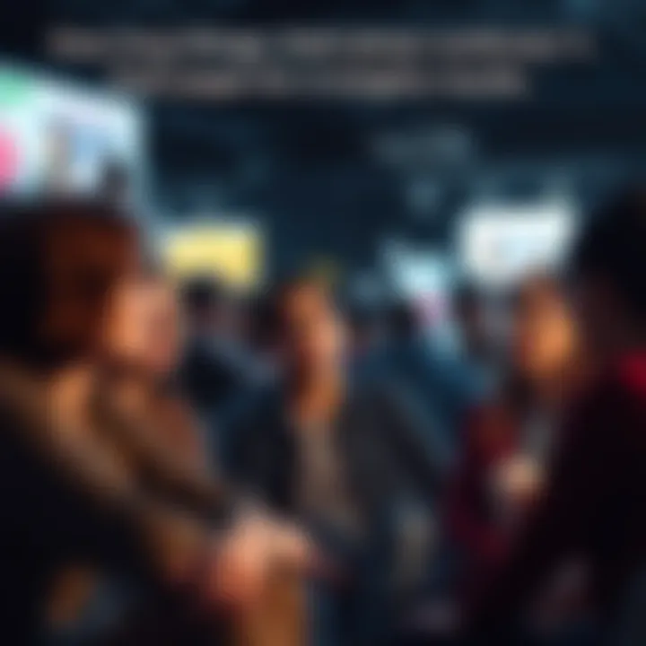 Group of people expressing thoughts on a dull phase in life