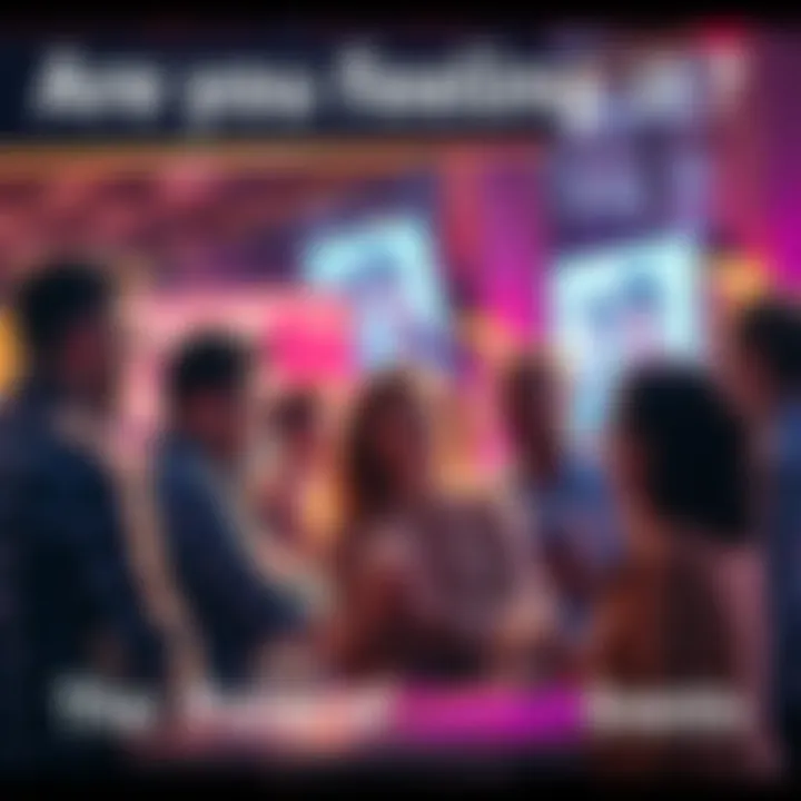 Group of diverse people talking and sharing ideas about current events