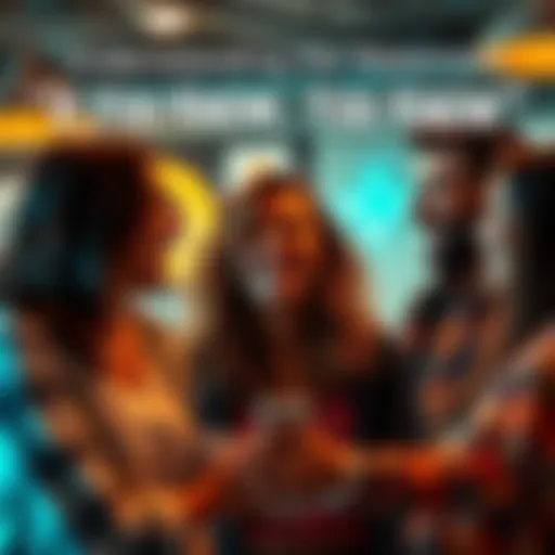 A group of friends sharing a laugh, hinting at a shared secret or inside joke, representing the phrase 'If You Know, You Know'.