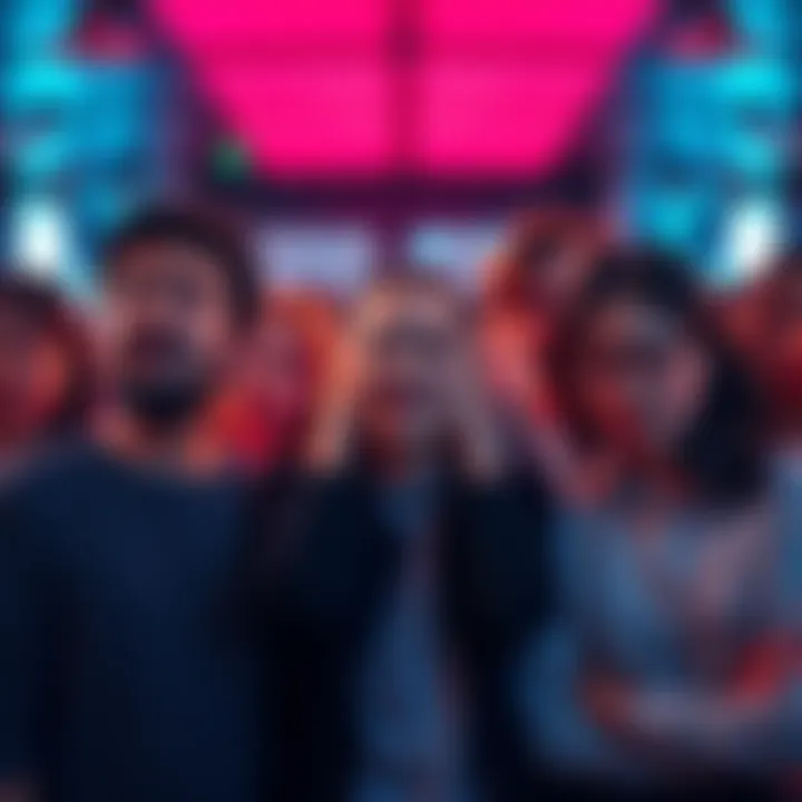 Group of people showing dissatisfaction with a new user interface design, expressing feelings of frustration and nostalgia for the previous version's aesthetics.