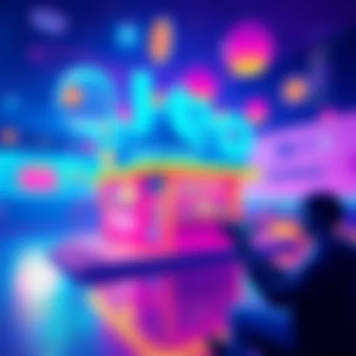Pepecoin Community Updates A vibrant graphic showing PepecoinHub, the new official store, and gameplay from Pepe Century, highlighting community projects and currency trading.