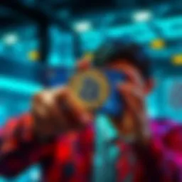 Individual shows Pi cryptocurrency on a smartphone while looking frustrated, representing challenges in selling it in the UK