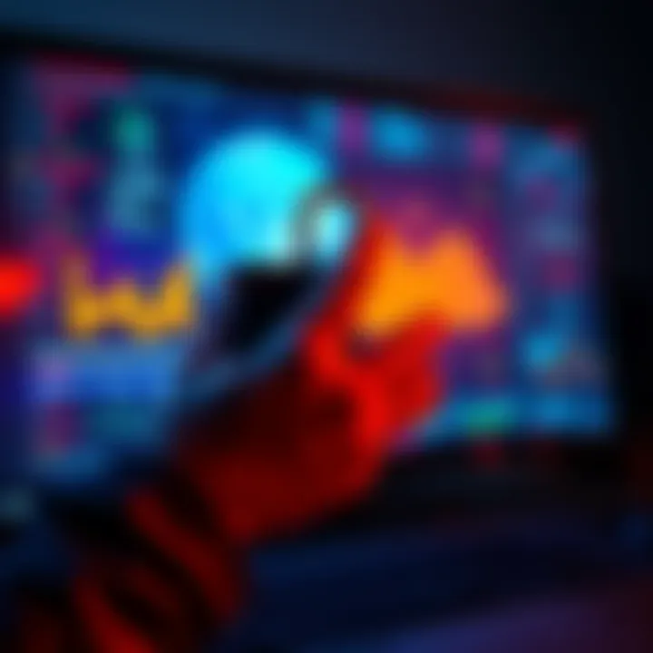 A person is locking a digital wallet on a computer screen, representing wallet security in cryptocurrency.
